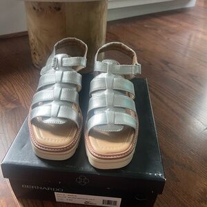 Bernardo “Sasha” style heeled sandal